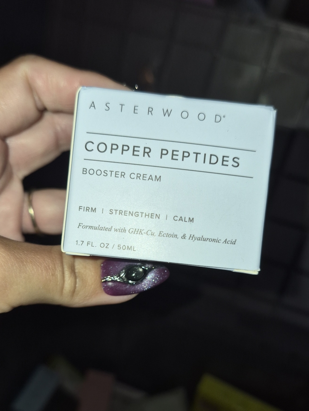 Copper Peptides Booster Cream - Asterwood Nwt